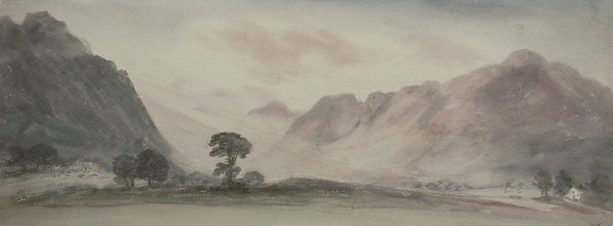 Zobacz w Borrowdale autorstwa John Constable