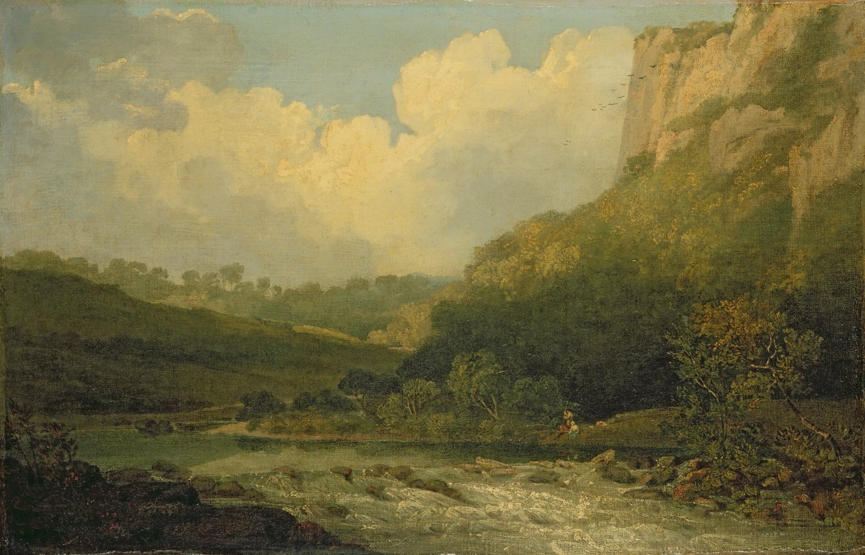 Wysoki Tor, Matlock, 1811 autorstwa John Crome