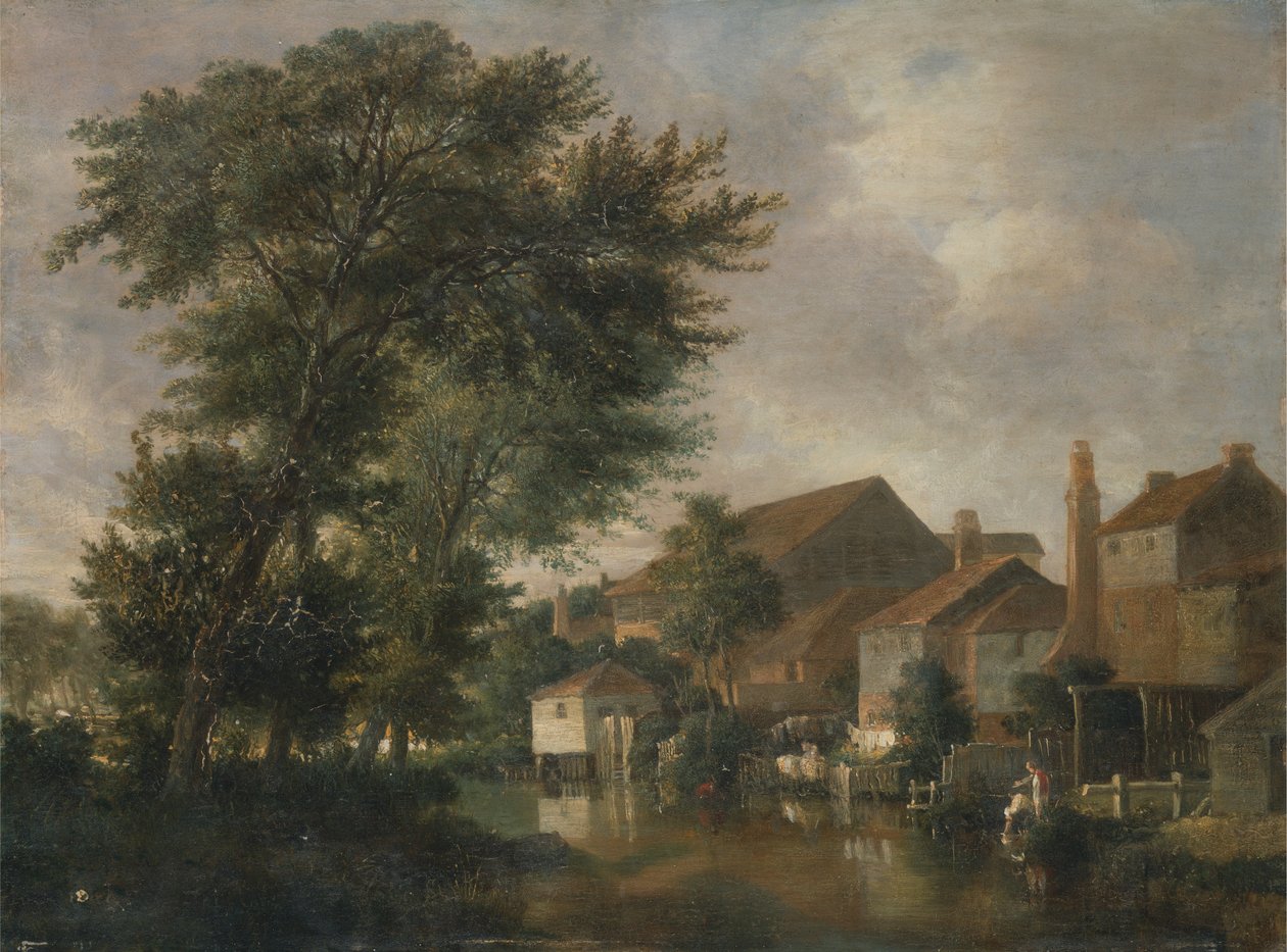 Rzeka Wensum, Norwich autorstwa John Crome