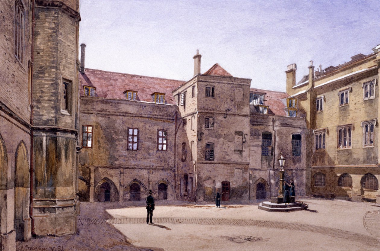 Szpital Chrystusa, Londyn, 1881 r. autorstwa John Crowther