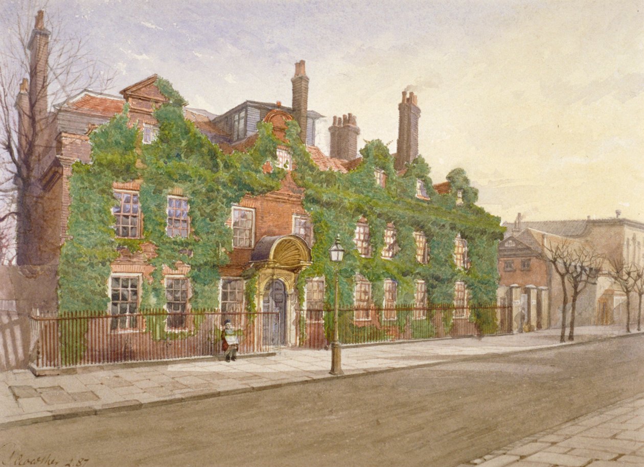 Fairfax House, High Street, Putney, Londyn, 1887 autorstwa John Crowther