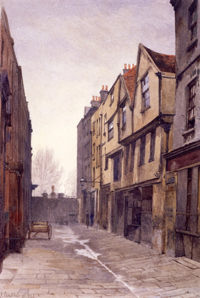Fulwood Place, Holborn, Londyn, 1881 autorstwa John Crowther