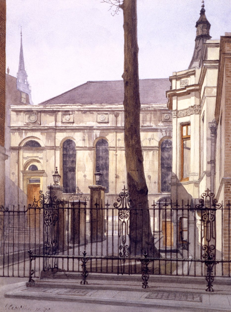 Sala Stacjonarna, Londyn, 1890 autorstwa John Crowther