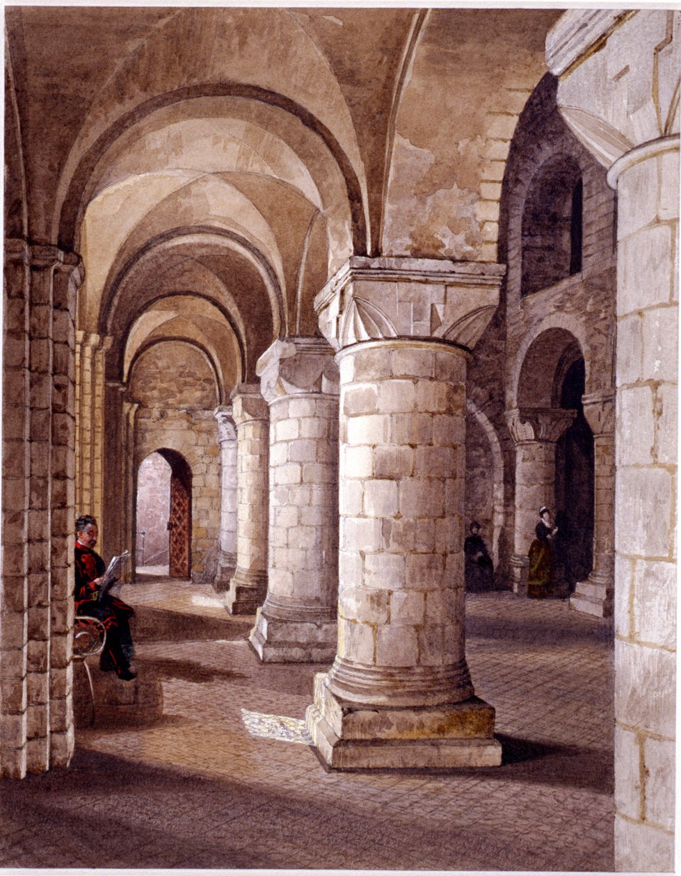 Tower of London, Londyn, 1883 autorstwa John Crowther