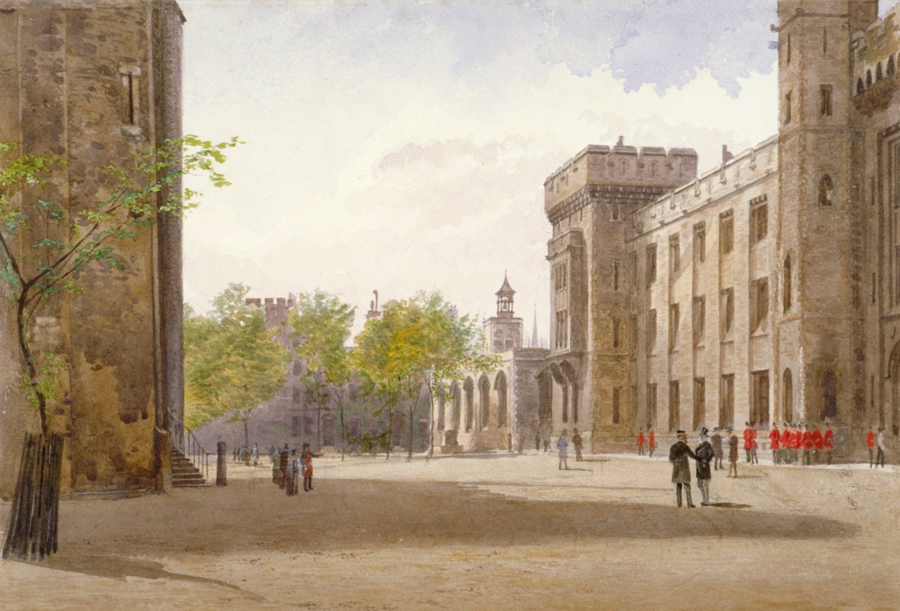 Tower of London, Stepney, Londyn, 1883 autorstwa John Crowther
