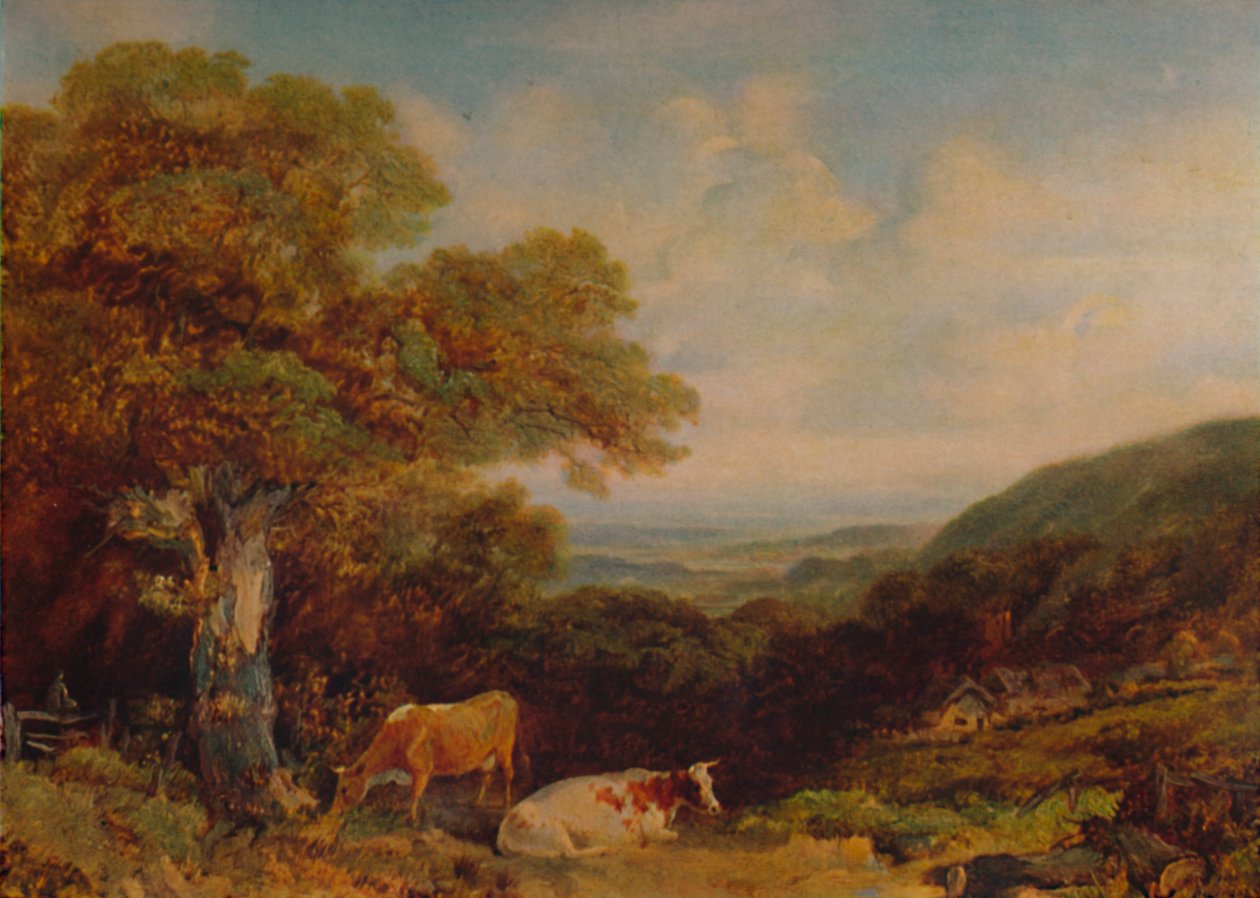 „Pejzaż z bydłem”, 1847, 1935 autorstwa John Dearman