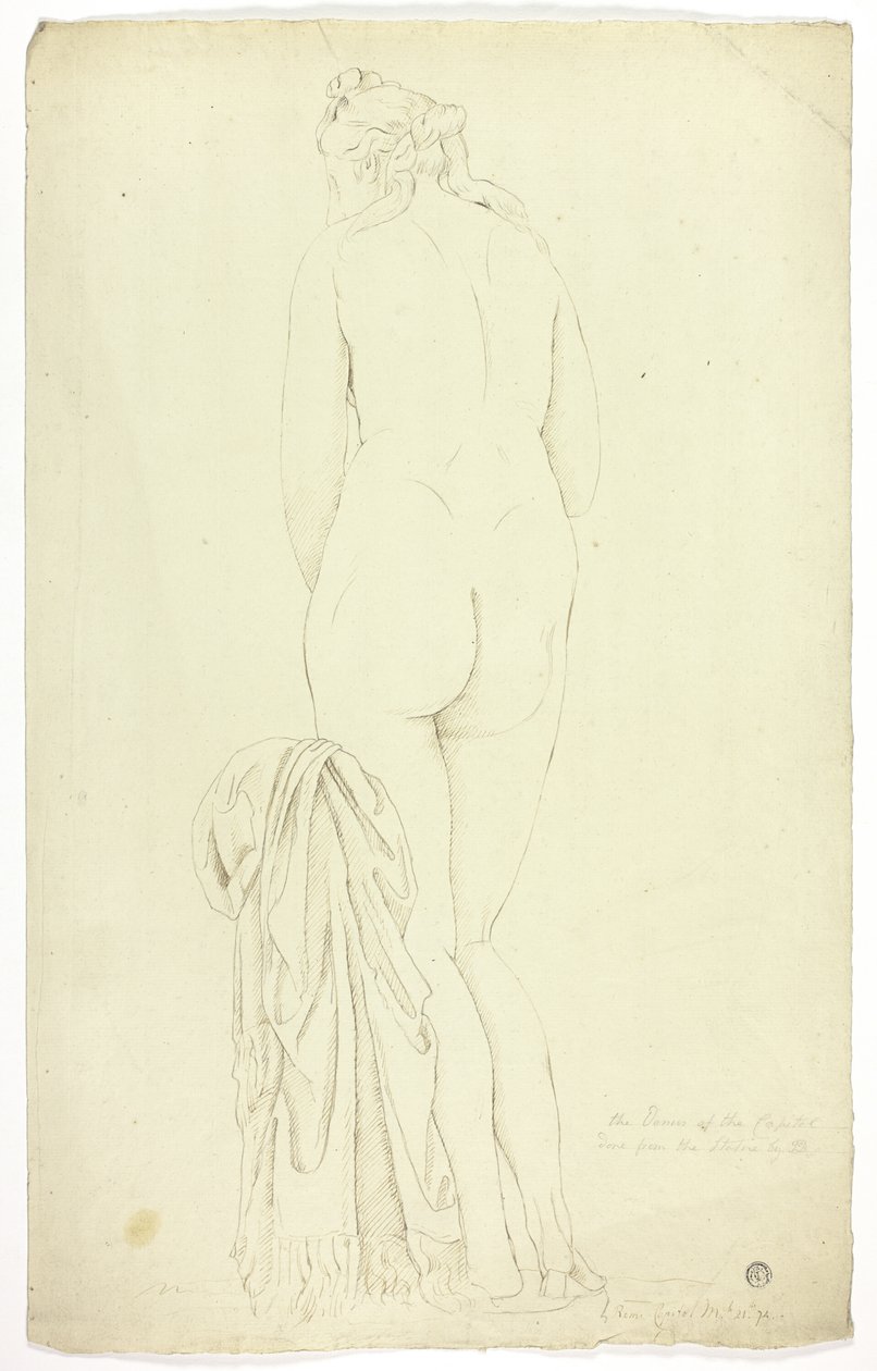 Kapitolińska Wenus autorstwa John Downman