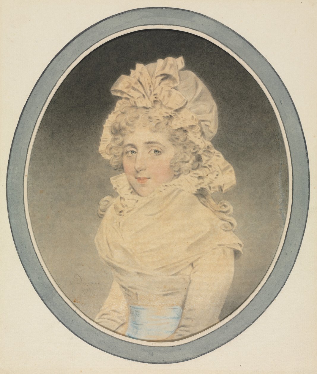 Lady Caroline Wrottesley, 1792. autorstwa John Downman