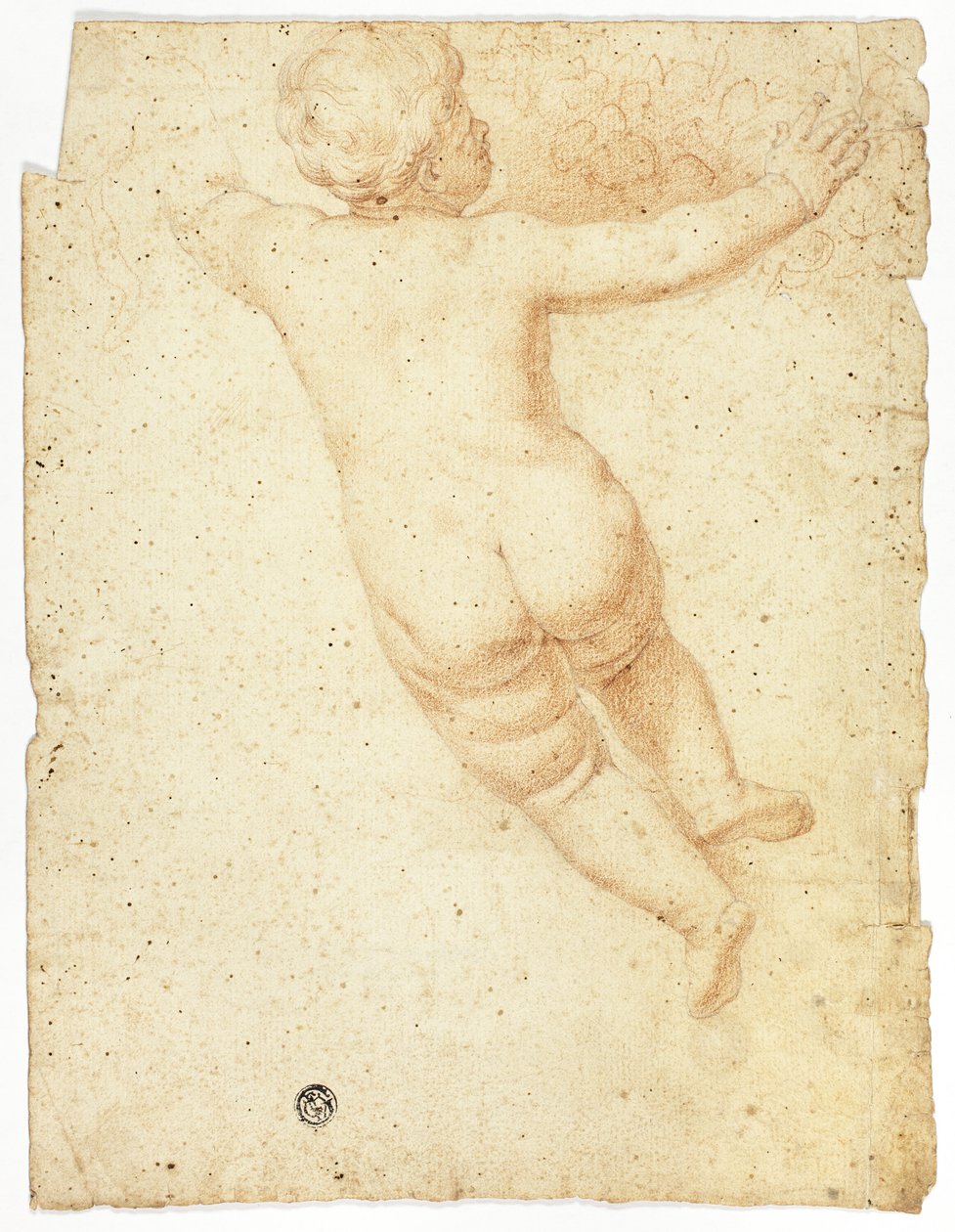 Putto od tyłu autorstwa John Downman