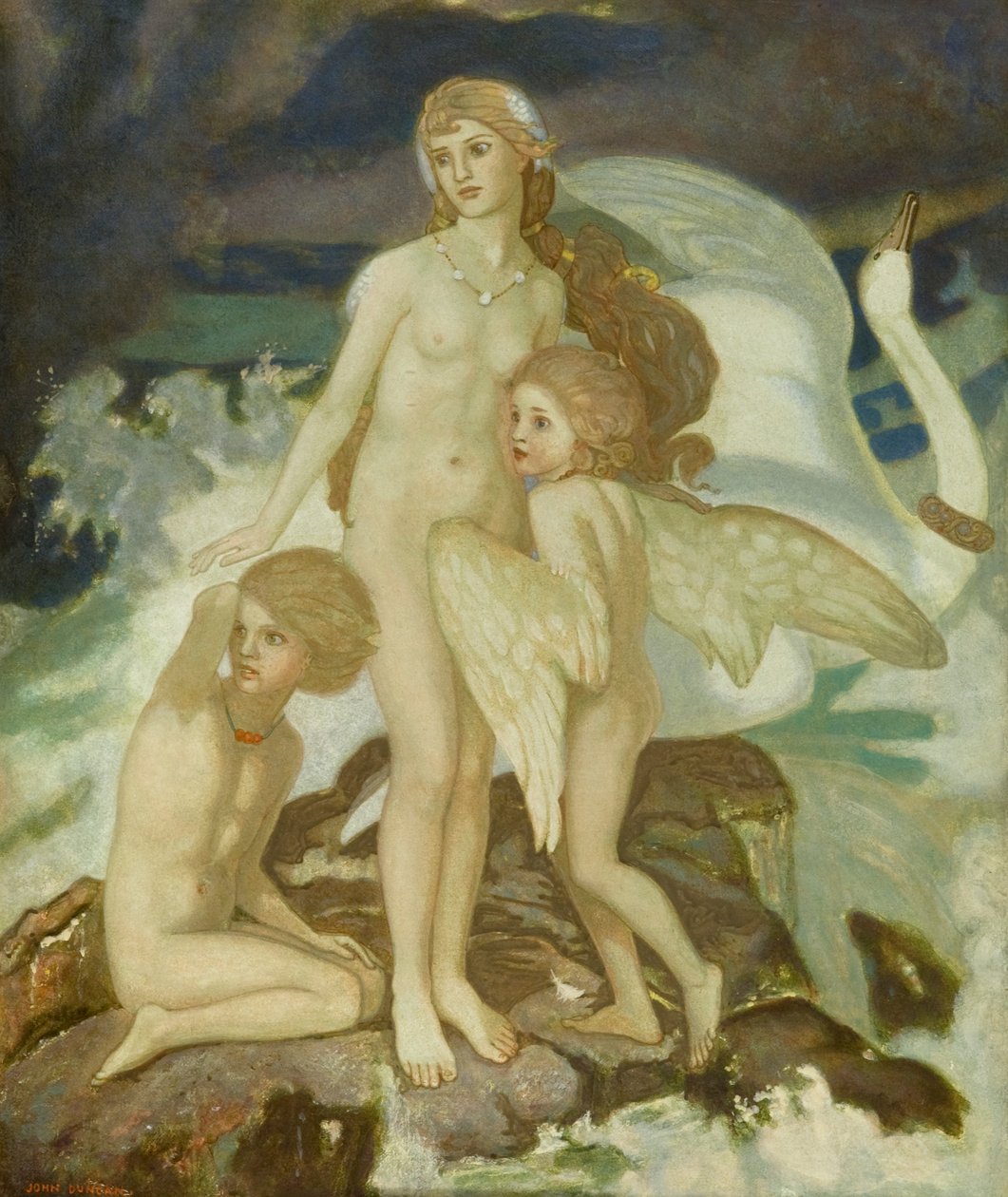 Dzieci Lira, 1924 autorstwa John Duncan