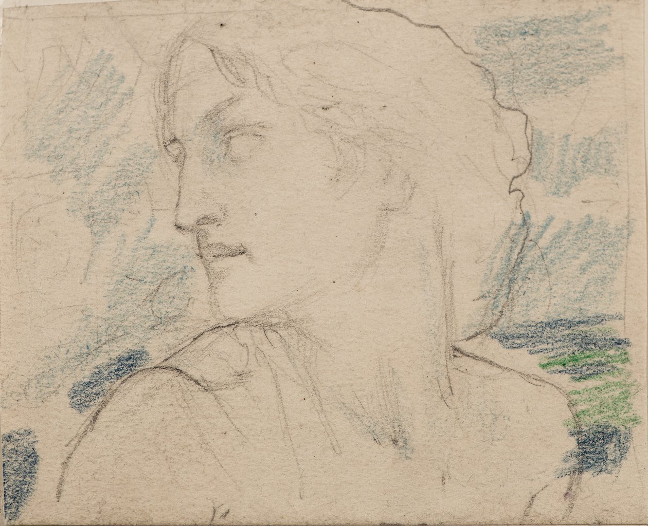 Bez tytułu [figura kobieca] (ołówek) autorstwa John Duncan