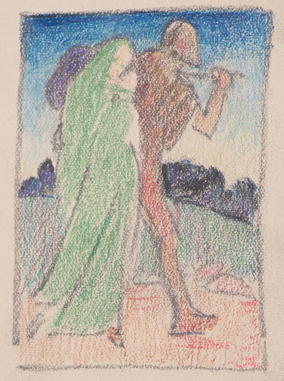 Wędrowcy (ołówek) autorstwa John Duncan