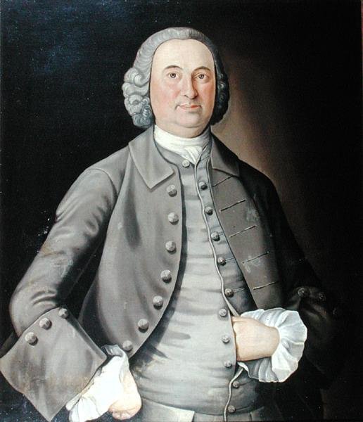 Adriaan Bancker (1724-92) c.1775 (olej na płótnie) autorstwa John Durand