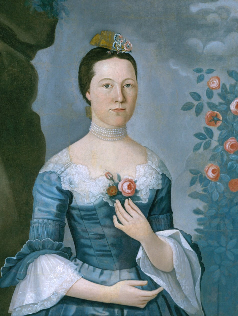 Susannah lub Mary Bontecou, ca. 1768-70. autorstwa John Durand