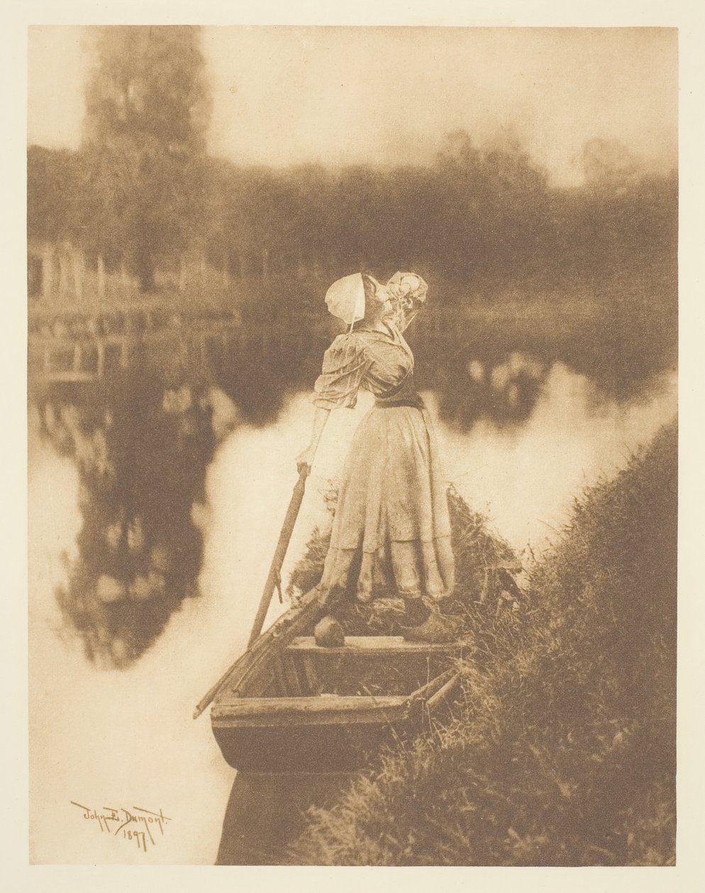 Przywitanie promu, 1897. autorstwa John E. Dumont