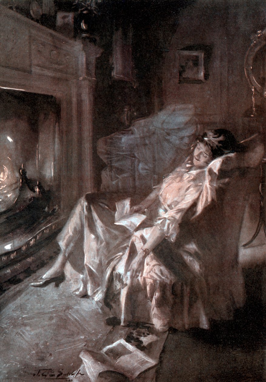 „Pocałunek z okopów”, ok. 1920 r. autorstwa John E Sutcliffe