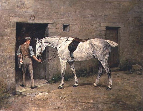 Dapple Grey i Stabilny chłopak autorstwa John Emms
