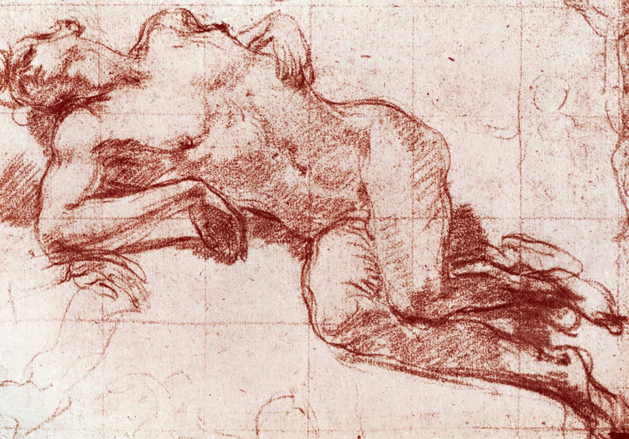 Studium aktu, 1913 autorstwa John Everett Millais