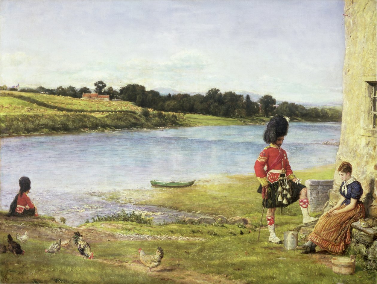 Płynąc do morza, 1871 autorstwa John Everett Millais