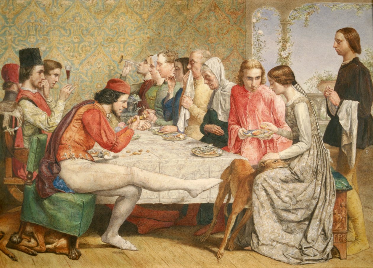 „Izabela”, 1849 autorstwa John Everett Millais