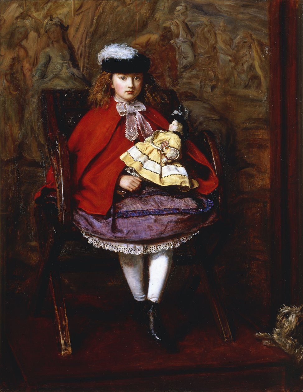 Lilly, córka Johna Noble, 1864 autorstwa John Everett Millais