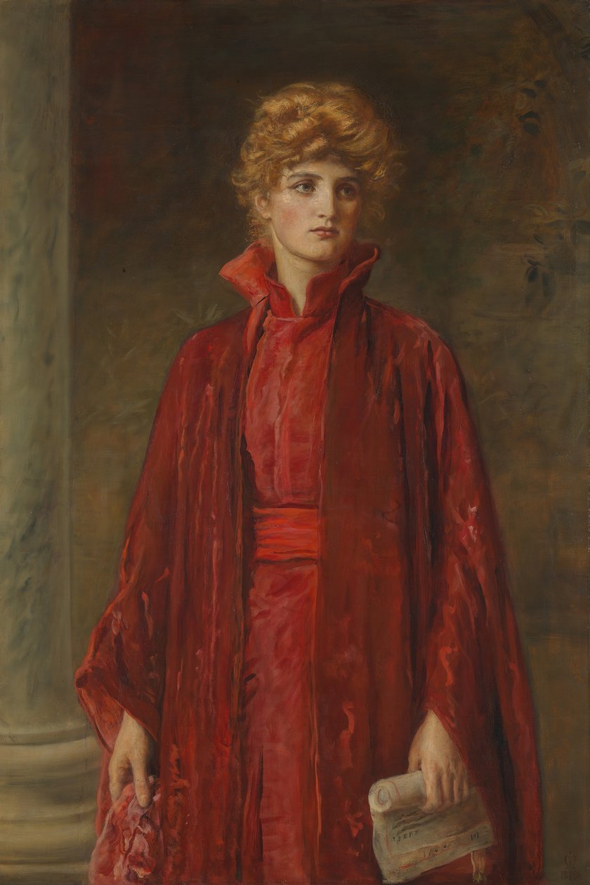 Portia, 1886. autorstwa John Everett Millais