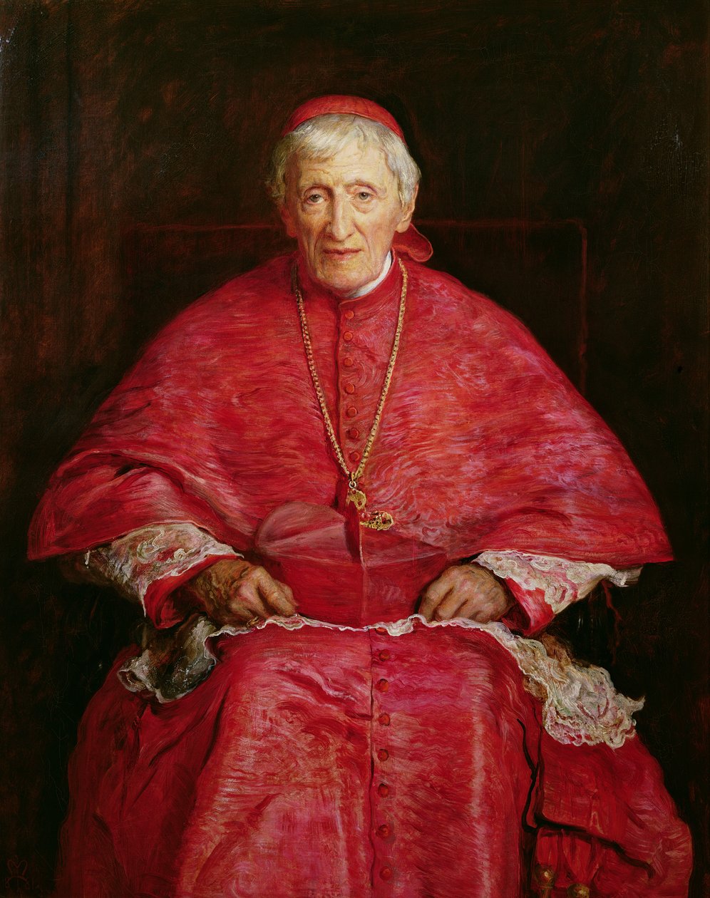 Portret kardynała Newmana (1801-90) autorstwa John Everett Millais