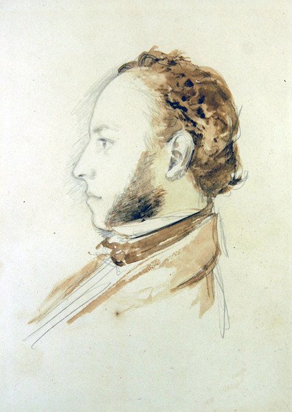 Portret Johna Holmesa autorstwa John Everett Millais