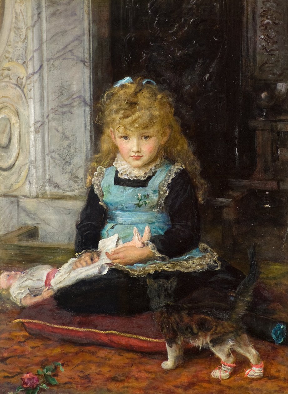 Kot w butach autorstwa John Everett Millais