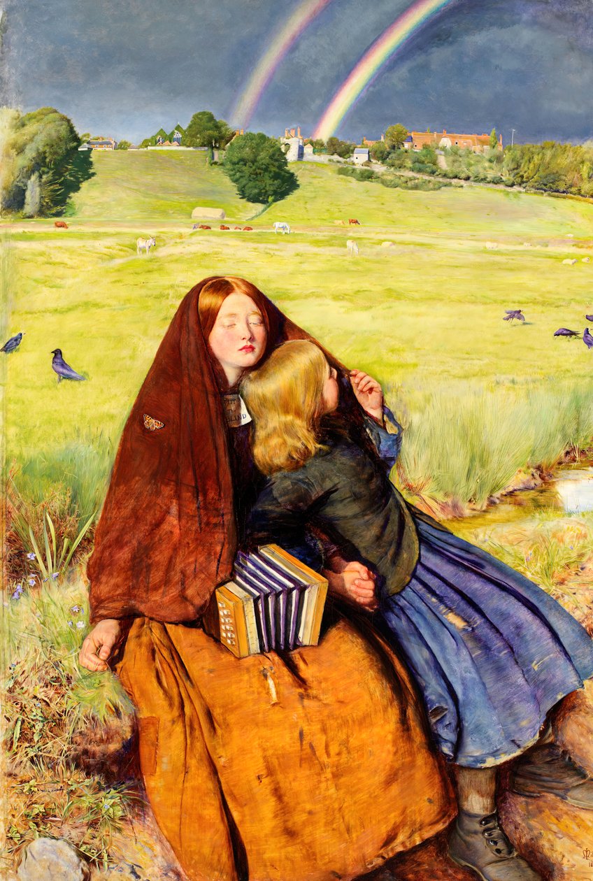 Niewidoma dziewczyna, 1856. autorstwa John Everett Millais