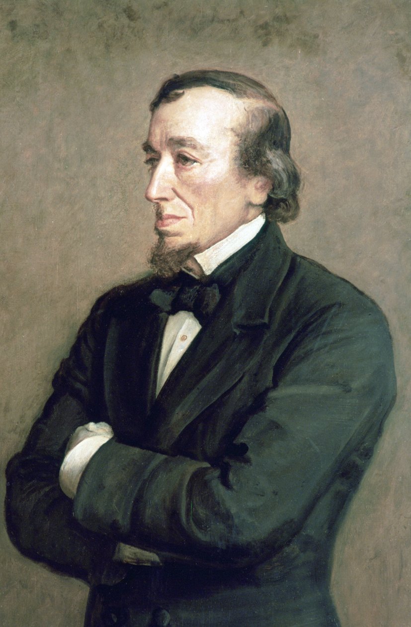 Hrabia Beaconsfield, Benjamin Disraeli autorstwa John Everett Millais