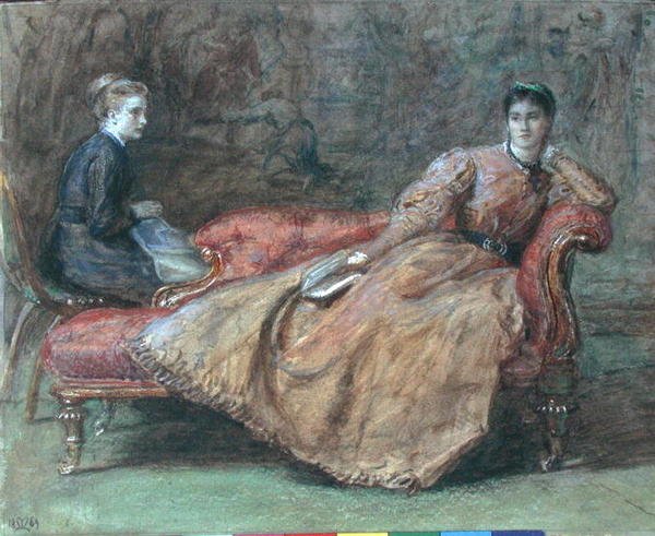 Koniec rozdziału autorstwa John Everett Millais