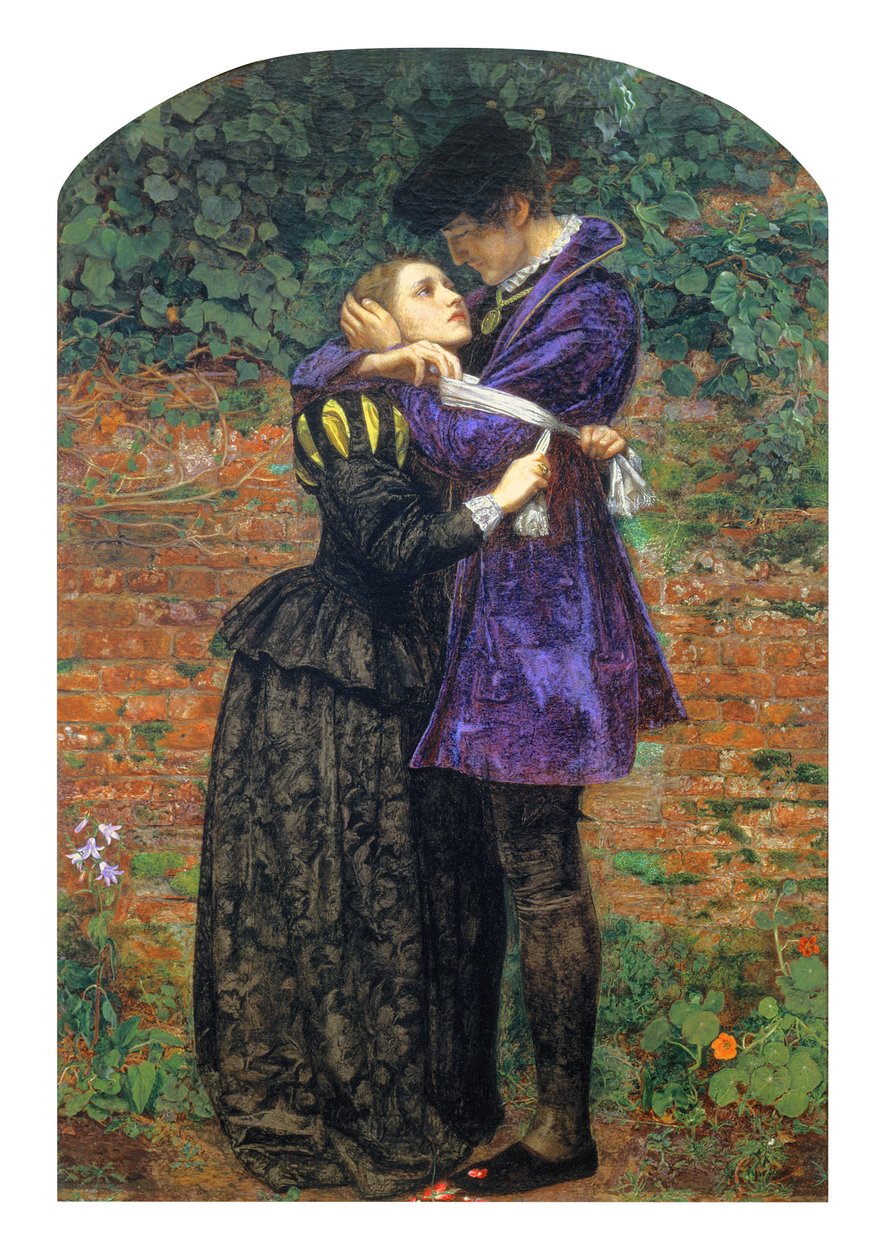 Hugenot, 1851-52 autorstwa John Everett Millais