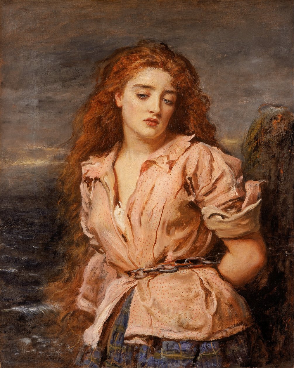 Męczennik z Solway"
" autorstwa John Everett Millais