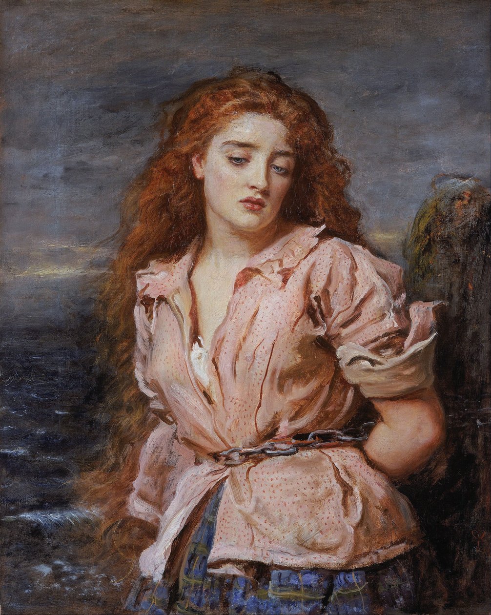 Męczennik z Solway"
" autorstwa John Everett Millais