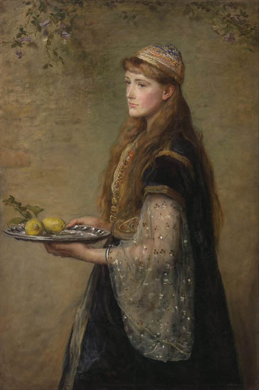 Więzień, 1882 autorstwa John Everett Millais