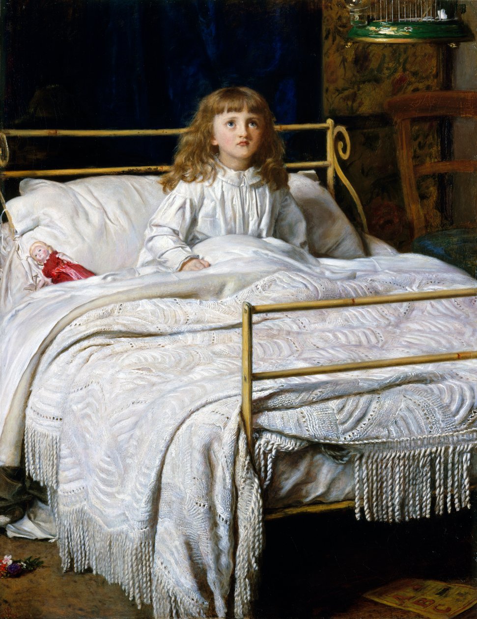 przebudzenie autorstwa John Everett Millais