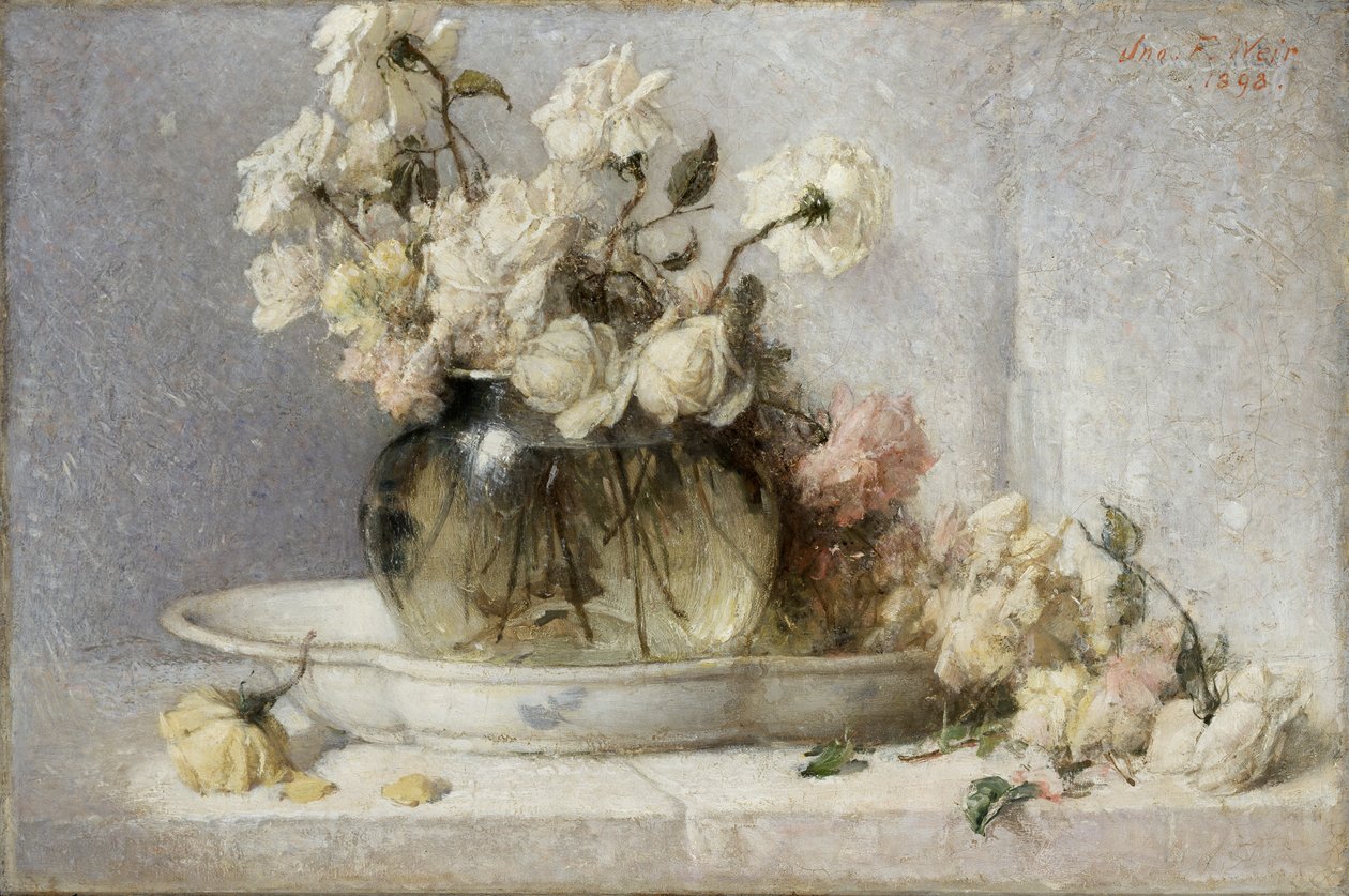 Róże, 1898. autorstwa John Ferguson Weir