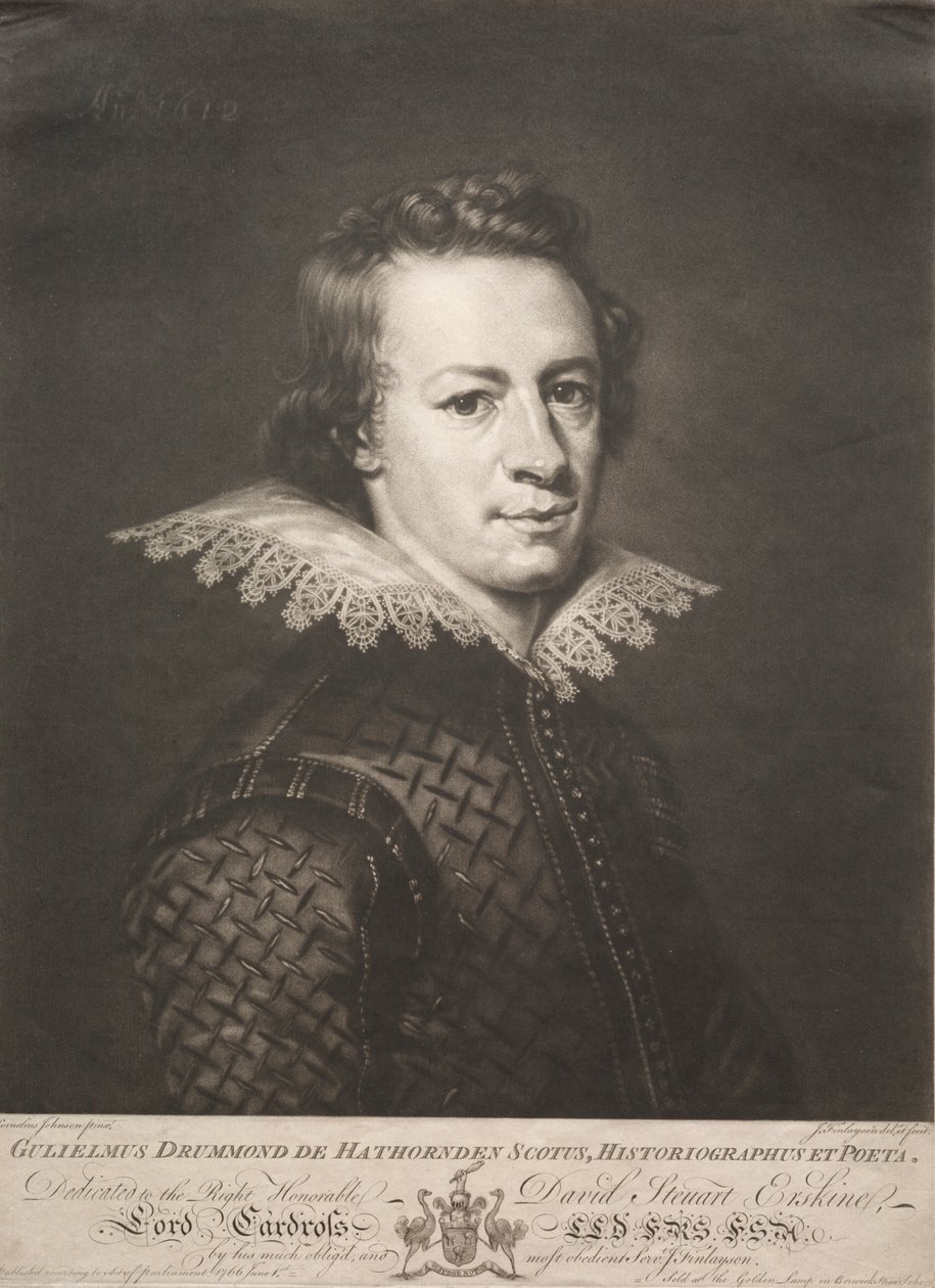William Drummond z Hawthorndon. autorstwa John Finlayson