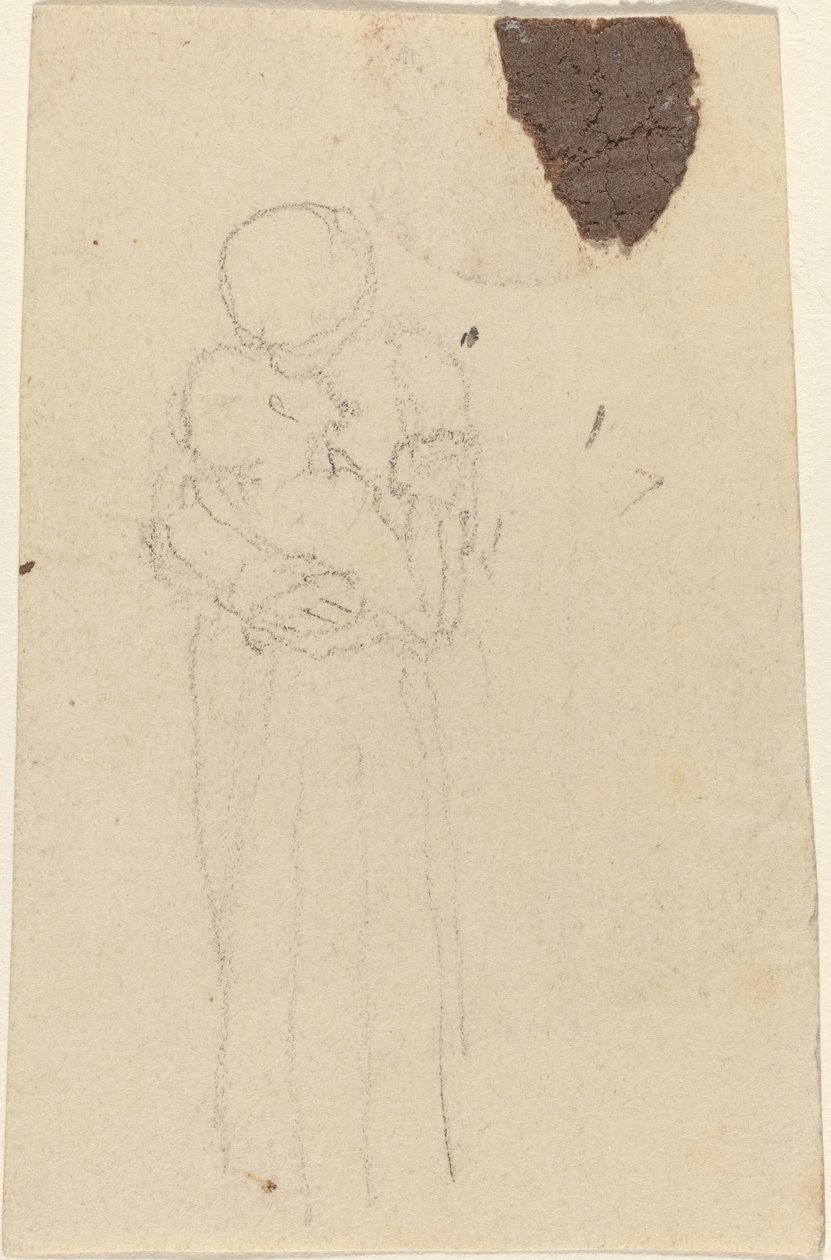 Dwie postacie w objęciach autorstwa John Flaxman