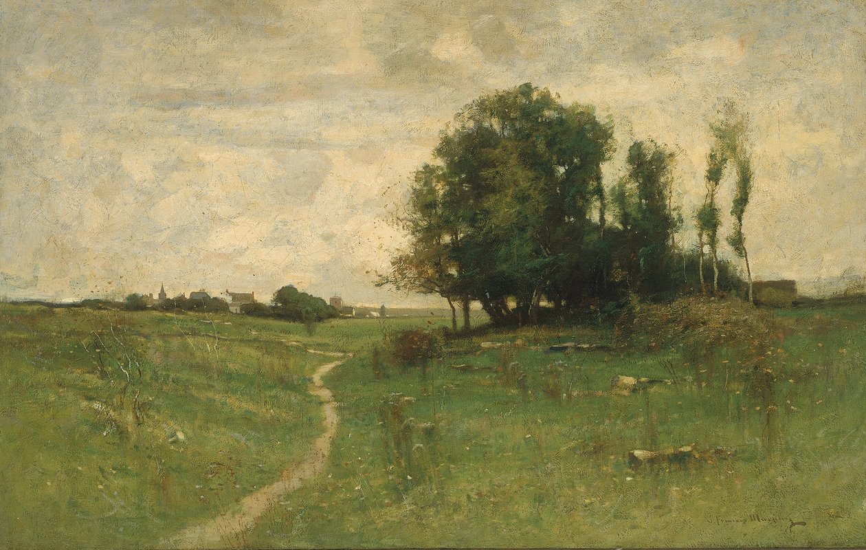 Ścieżka do wsi, 1882. autorstwa John Francis Murphy