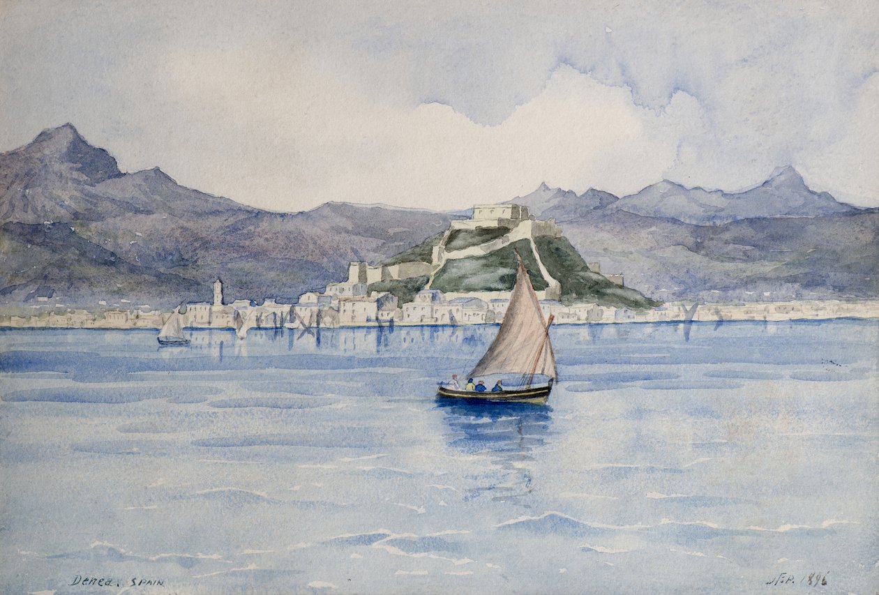 Denia, Hiszpania autorstwa John Francis Pollock