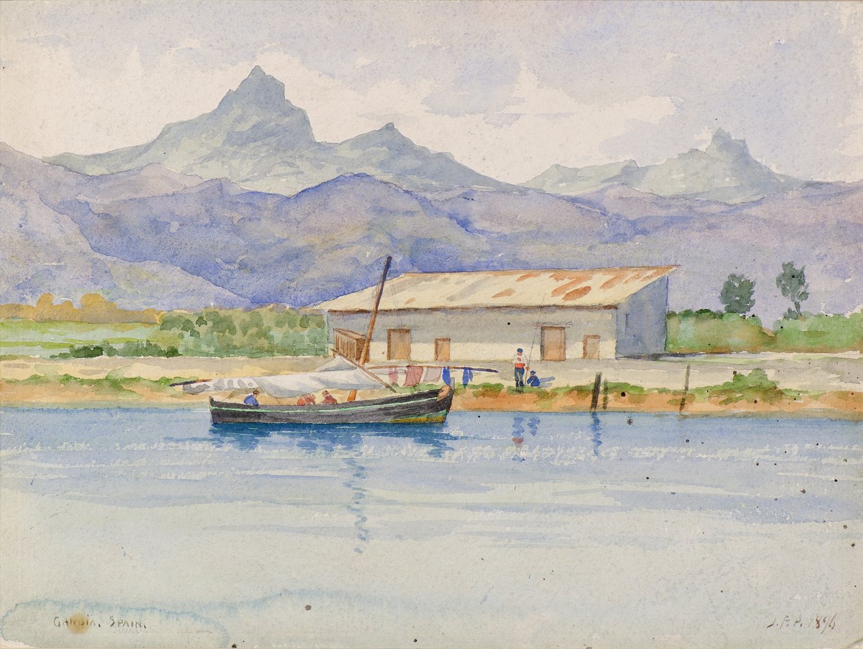 Gandia, Hiszpania autorstwa John Francis Pollock