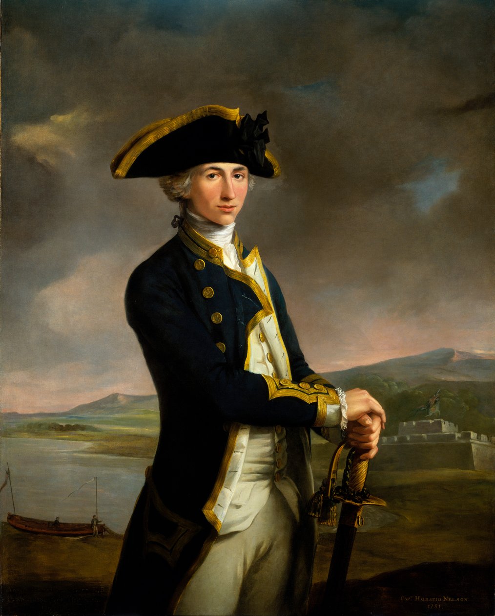 Kapitan Horatio Nelson (1758-1805) autorstwa John Francis Rigaud