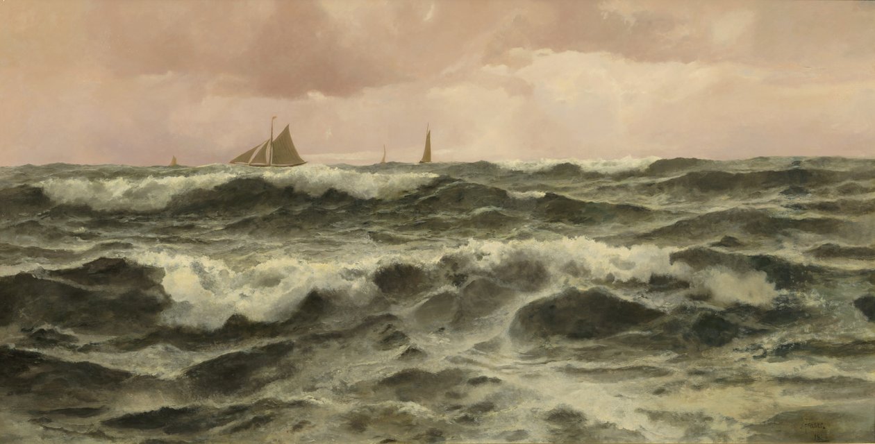 Off Folkestone, 1886 autorstwa John Fraser