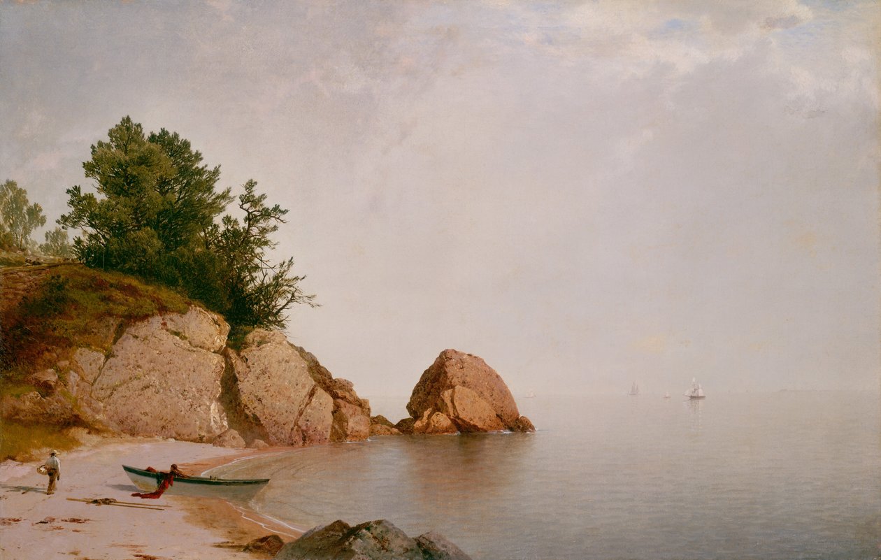 Plaża w Beverly, ok. godz. 18691872. autorstwa John Frederick Kensett