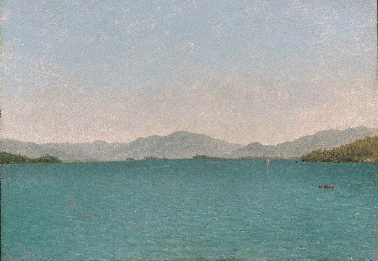 Lake George, Free Study, 1872. autorstwa John Frederick Kensett