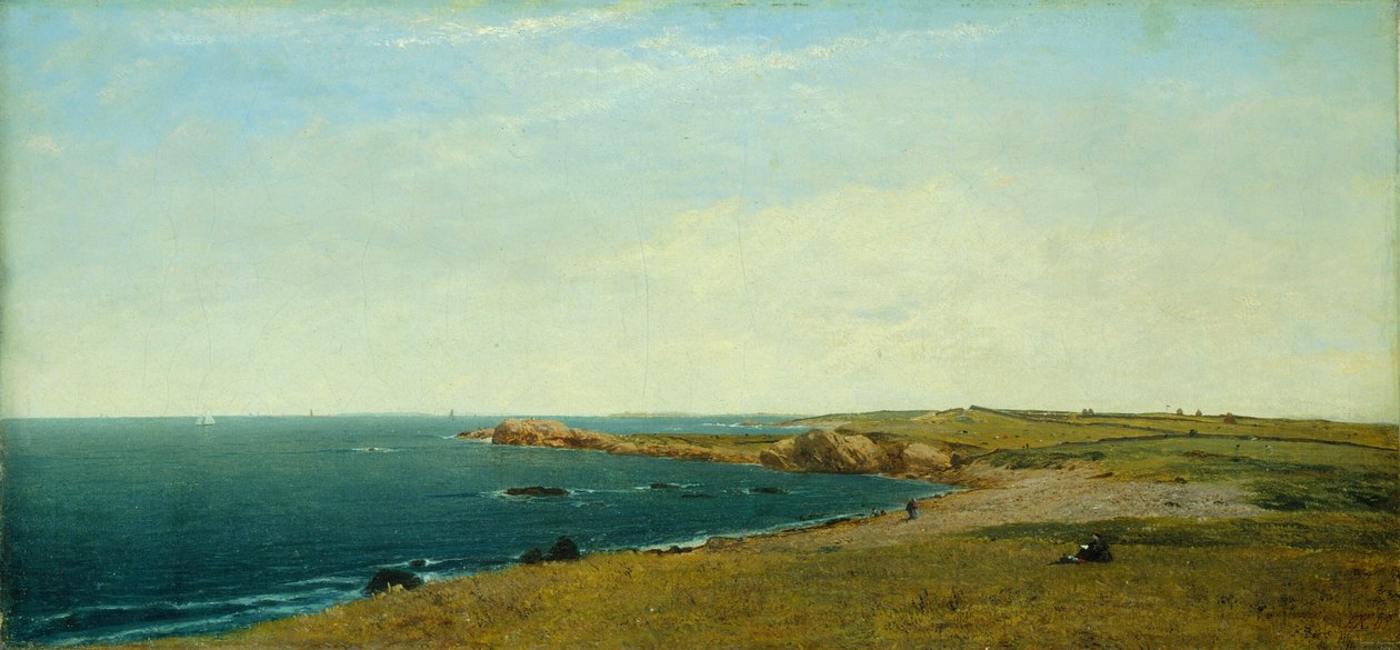 W pobliżu Newport autorstwa John Frederick Kensett