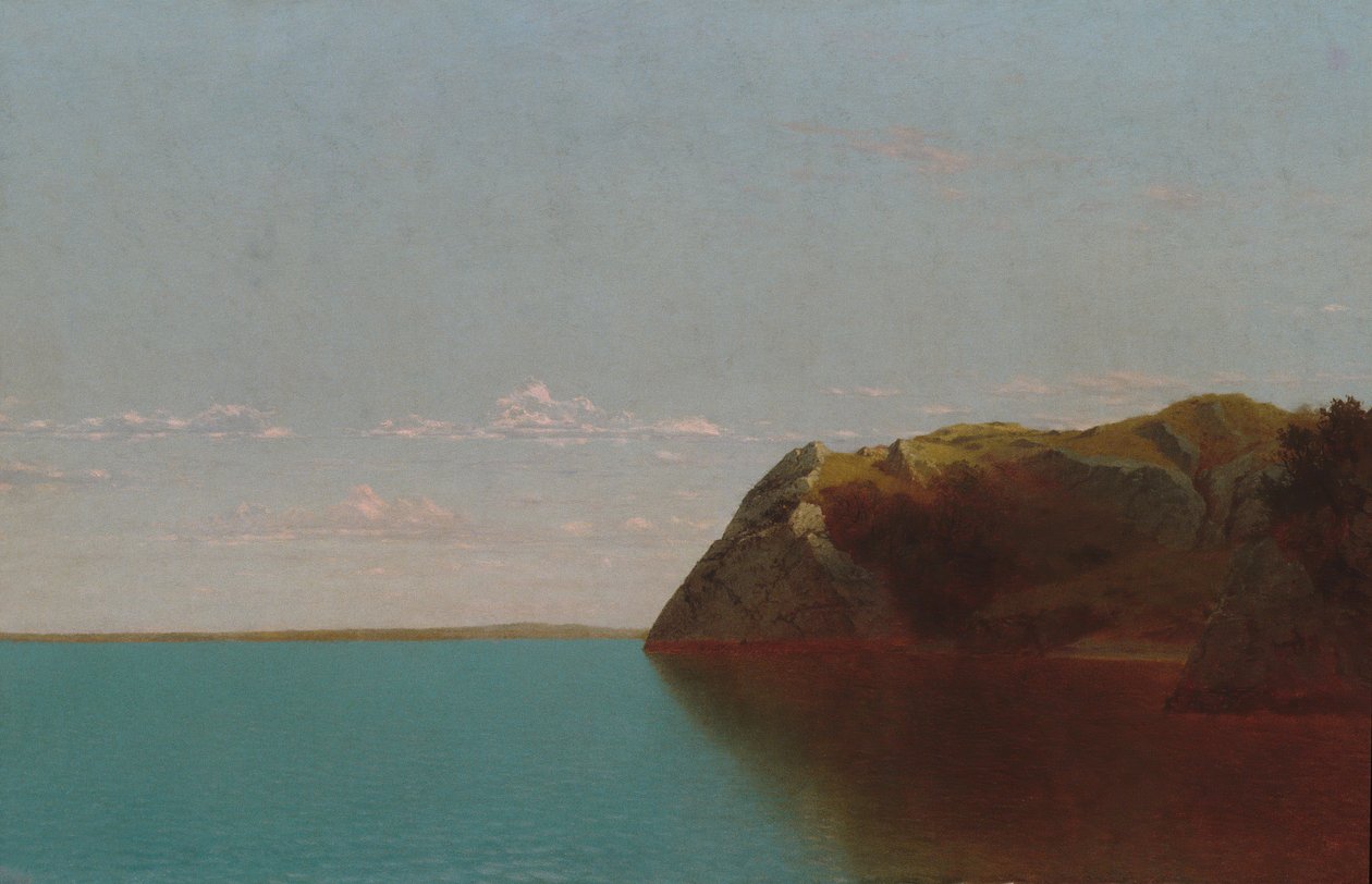 Skały Newport, 1872. autorstwa John Frederick Kensett