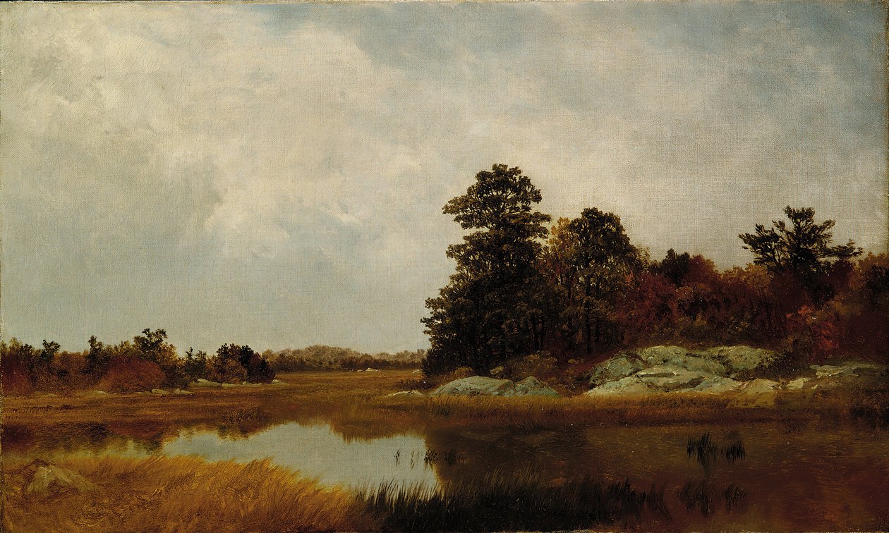 Październik na Bagnach, 1872 r. autorstwa John Frederick Kensett